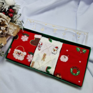 díszdobozos mikulásos zokni snx1077