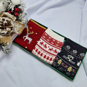 díszdobozos mikulásos zokni snx1093