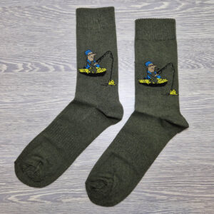 férfi horgász zokni