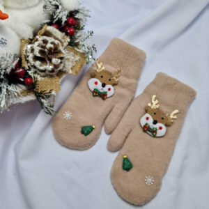 karácsonyi-mikulásos 1 ujjas kesztyű 5