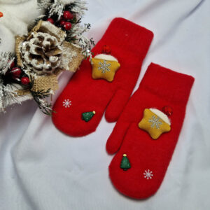 karácsonyi-mikulásos 1 ujjas kesztyű 7