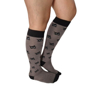 cicafej mintás térdzokni