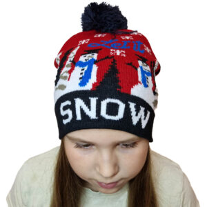 felnőtt karácsonyi-mintás sapka 5