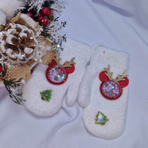 gyerek mikulásos-karácsonyi kesztyű-1