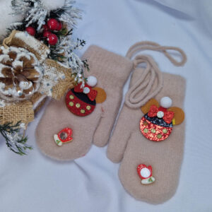 gyerek mikulásos-karácsonyi kesztyű-6