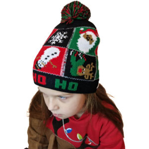 gyerek mikulásos-karácsonyi sapka 12