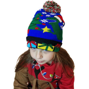 gyerek mikulásos-karácsonyi sapka 15