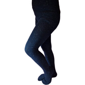 lány gyerek harisnya anyagában mintás-csillogós-kék