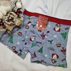 mikulásos boxer szürke