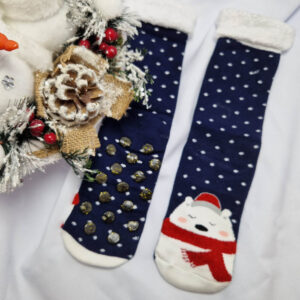 női mikulásos zokni pingvin 4