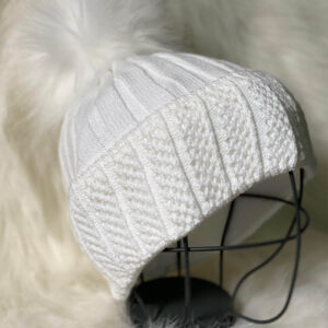 Női kötött polár béléses sapka