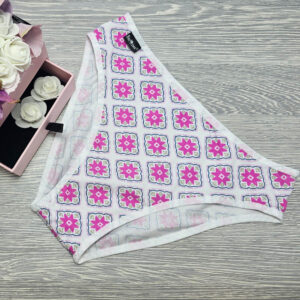 barones bikini fazonú normál női alsó mintás