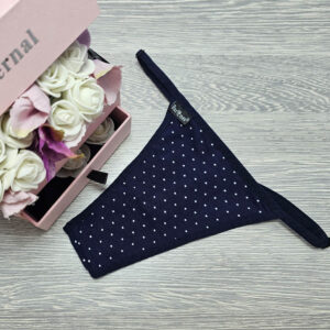 barones állítható pántos tanga pöttyös