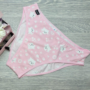 barones pamut bikini fazonú bugyi cica mintás