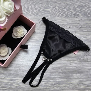 kreona nyitott tanga fekete