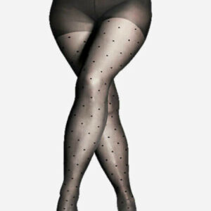extra méretű pöttyös harisnyanadrág lores point plus