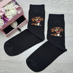 tacskó kutyás zokni 1