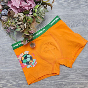 fiú boxer foci mintás GRF1210-narancs
