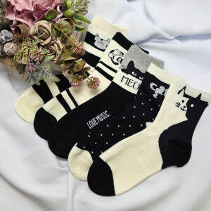 női zokni cica mintás NZP1977