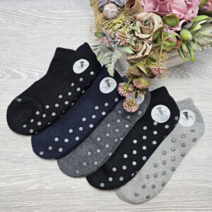 CSÚSZÁSGÁTLÓS titokzokni frottír változatban 5 pár