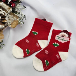 Mikulásos-Karácsonyi BABA zokni SB2211-6