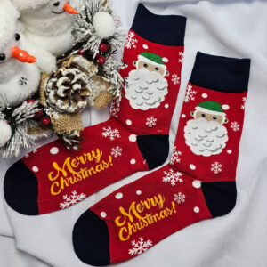 Mikulásos-Karácsonyi FÉRFI zokni SF2236-5