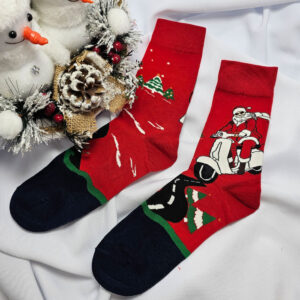 Mikulásos-Karácsonyi FÉRFI zokni SF2260-1