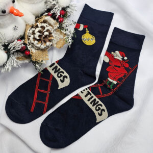 Mikulásos-Karácsonyi FÉRFI zokni SF2262-2