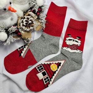 Mikulásos-Karácsonyi FÉRFI zokni SF2262-3