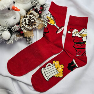 Mikulásos-Karácsonyi FÉRFI zokni SF2262-4