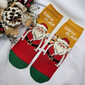 Mikulásos-Karácsonyi GYEREK zokni SG2218-1