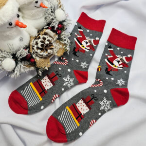 Mikulásos-Karácsonyi FÉRFI zokni SZF2252-2