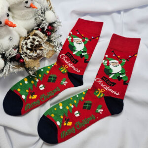 Mikulásos-Karácsonyi FÉRFI zokni SZF2252-4