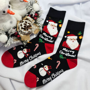 Mikulásos-Karácsonyi FÉRFI zokni SZF2252-5