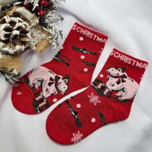 Mikulásos-Karácsonyi GYEREK zokni SG2213-5