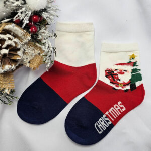 Mikulásos-Karácsonyi GYEREK zokni SG2217-3