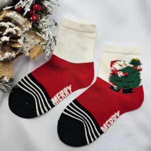 Mikulásos-Karácsonyi GYEREK zokni SG2217-4