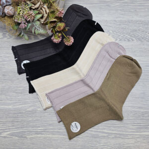 bordás gumi nélküli zokni