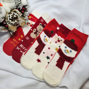 mikulásos-karácsonyi vastag zokni csomag SNB9189