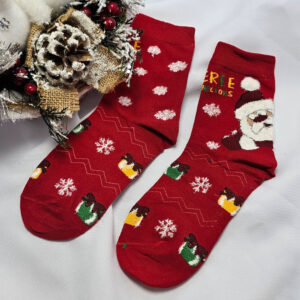 mikulásos-karácsonyi zokni SN21-4