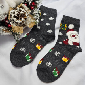 mikulásos-karácsonyi zokni SN21-7