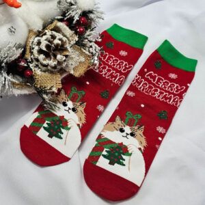 mikulásos-karácsonyi zokni SNP507-1