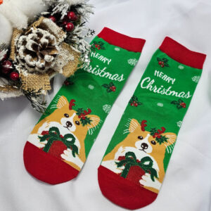 mikulásos-karácsonyi zokni SNP507-2