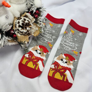 mikulásos-karácsonyi zokni SNP507-3