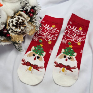 mikulásos-karácsonyi zokni SNP507-6