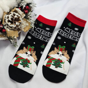 mikulásos-karácsonyi zokni SNP507-7