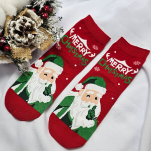 mikulásos-karácsonyi zokni SNP663-4