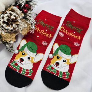 mikulásos-karácsonyi zokni SNP663-6