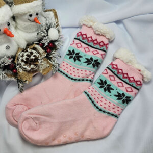 női zoknimamusz W0285-babarózsaszín