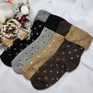 női MARJINAL vastag zokni-1